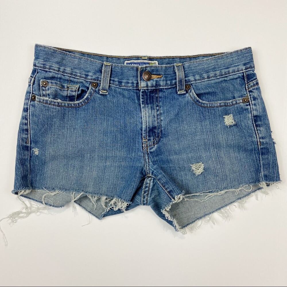 Old Navy Custom Distressed Cut Off Shorts Sz 4